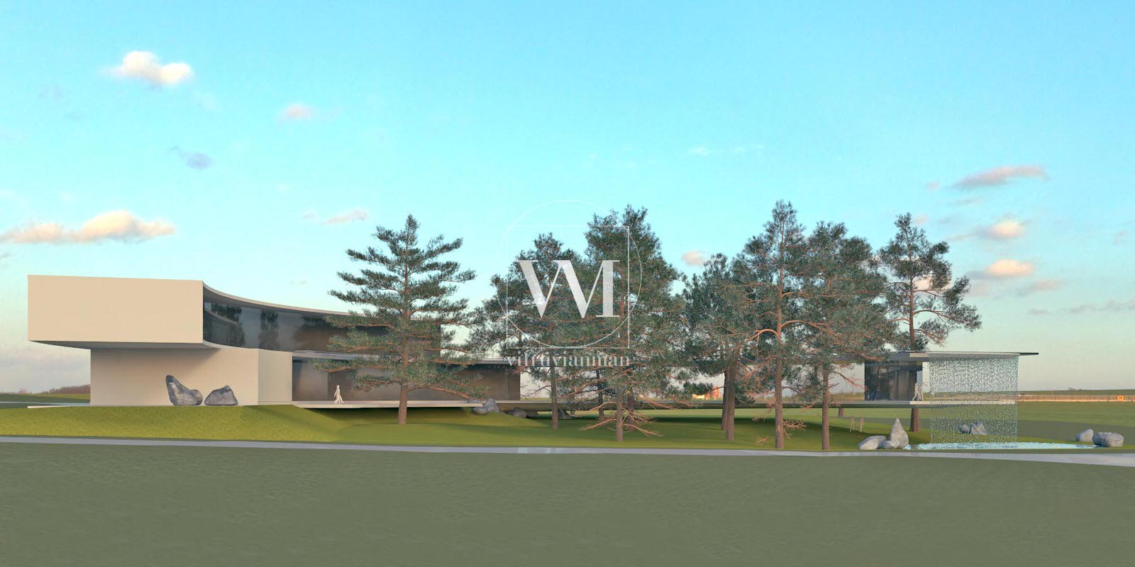 Архитектурная концепция виллы №1