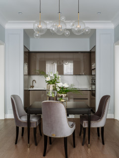 Мебель серого цвета для тв-зоны в гостиной. Фото и подробное описание композиции