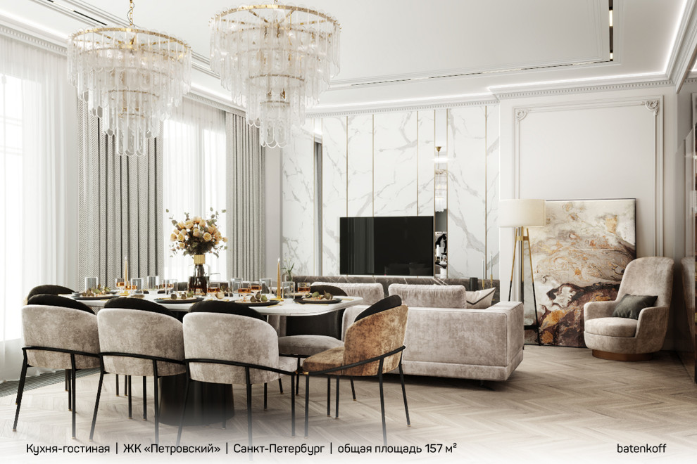 ЖК «Петровский», г. Санкт-Петербург, 157 м²