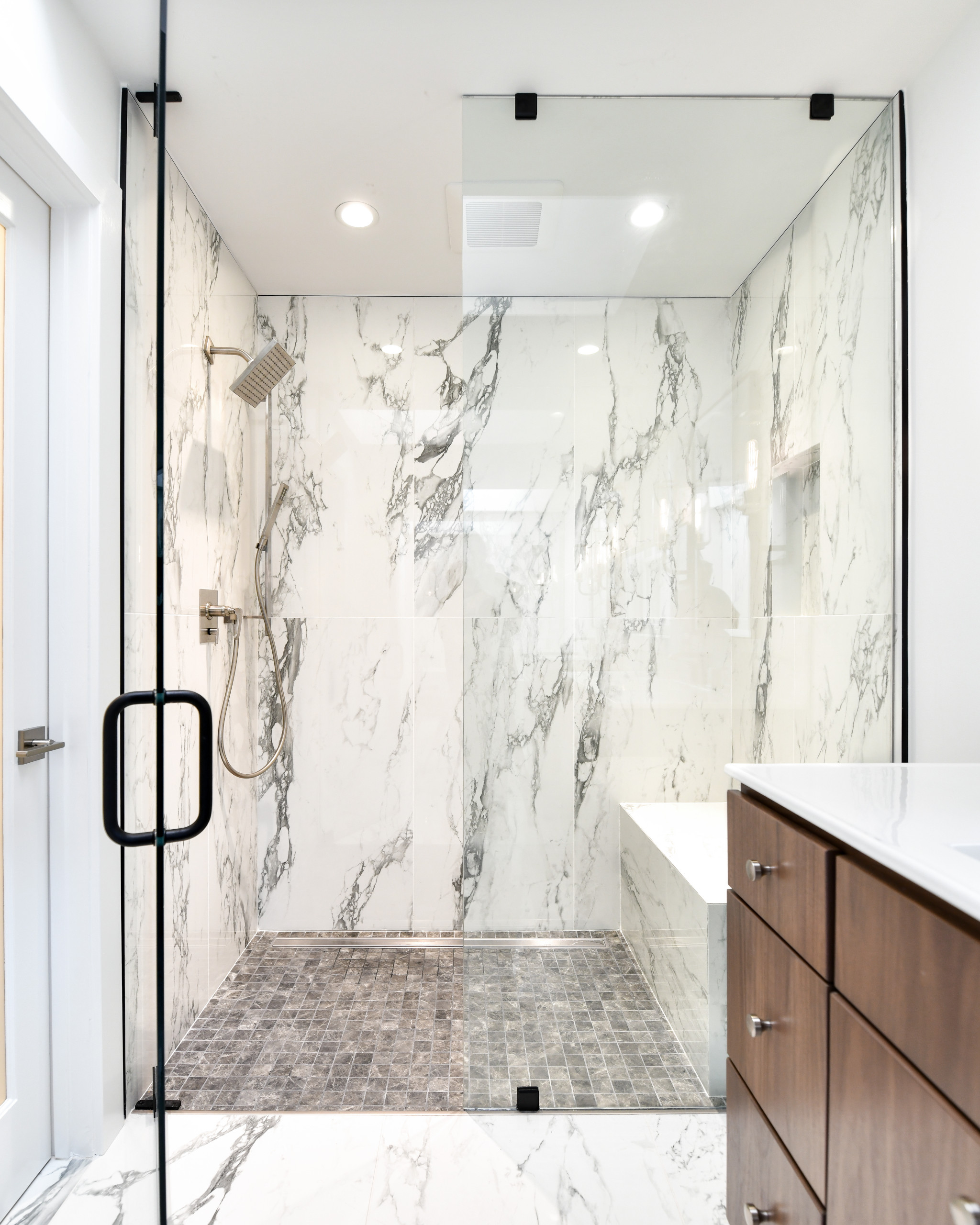 Fab Master Bathroom and Spacious Closet in  Vienna, Va