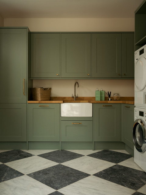Full Design & Renovation of Beautiful Family Home, Chiswick modern-service-yard