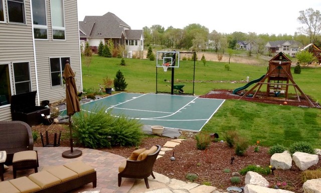 Outdoor Game Courts for all Sports in Small Backyard Space