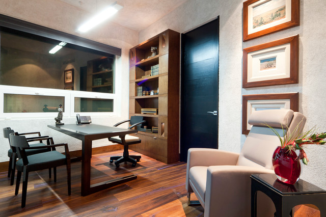 Casa Valle contemporaneo-despacho