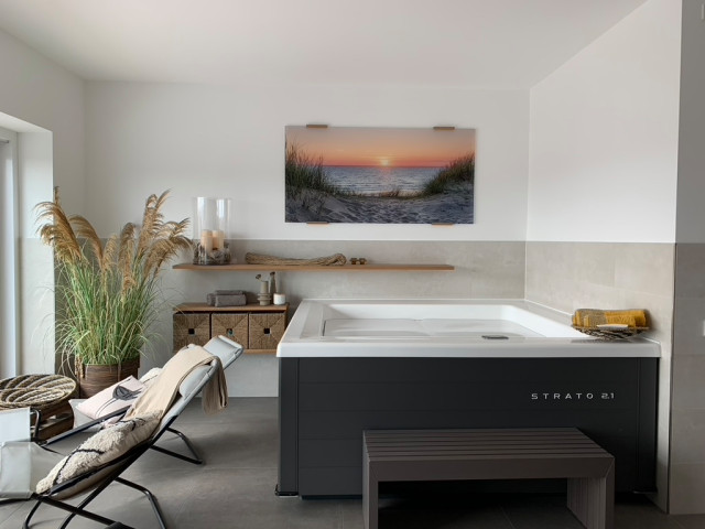 Interior Design eines Penthouses contemporary-pool