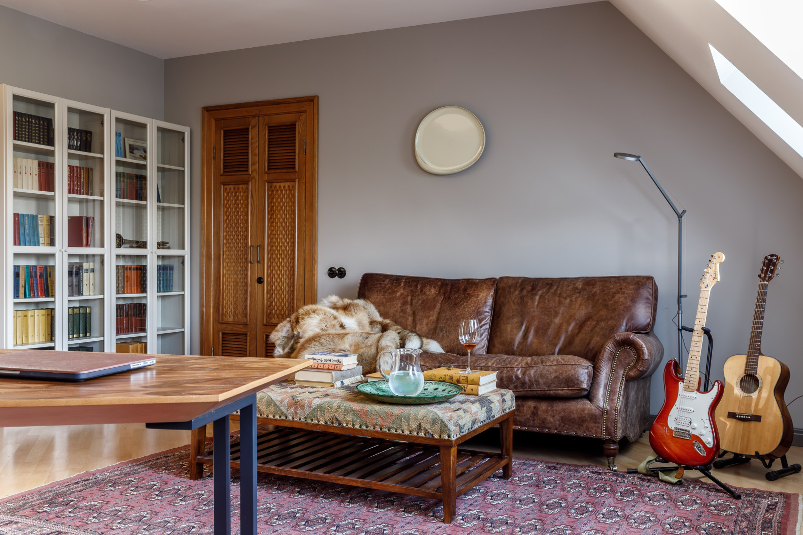 Кабинет в мансарде