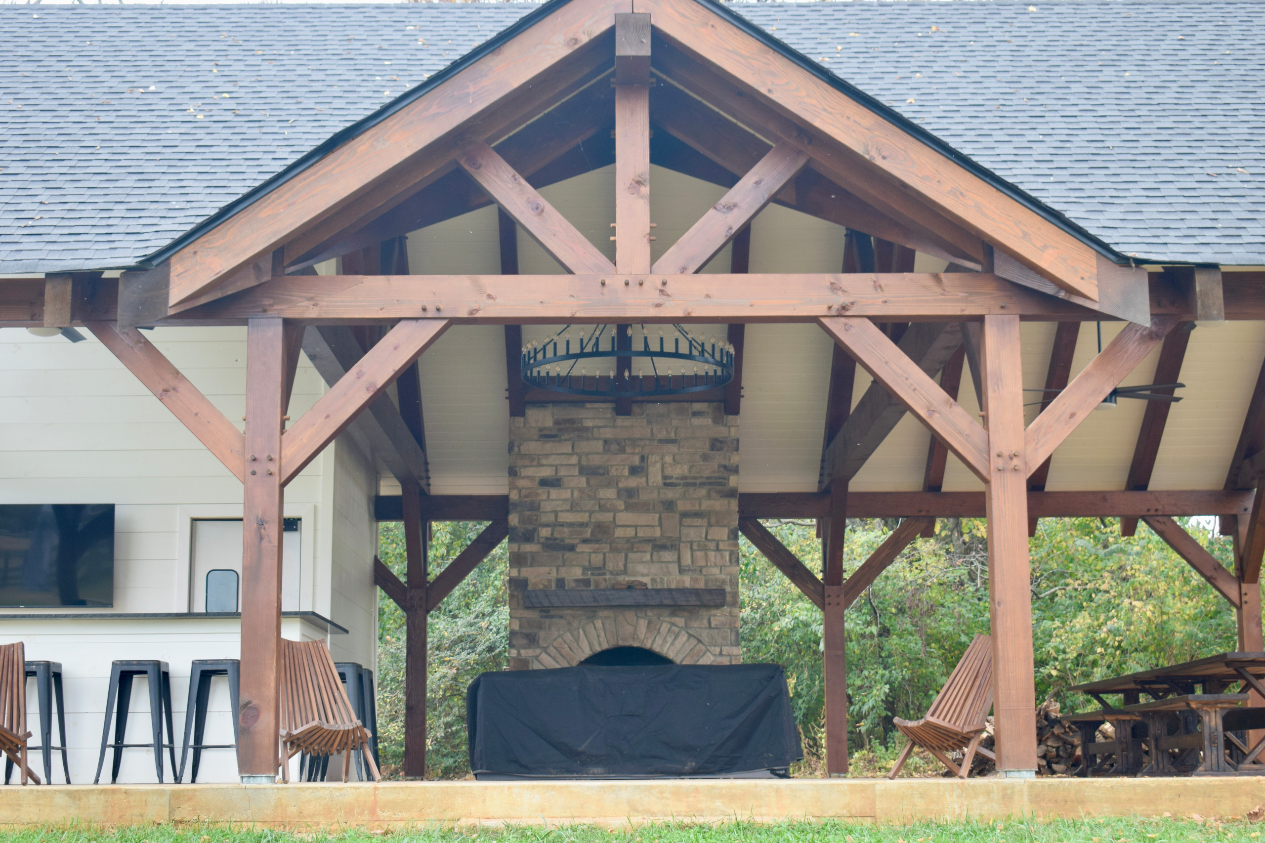 Timber Framed Pavillion