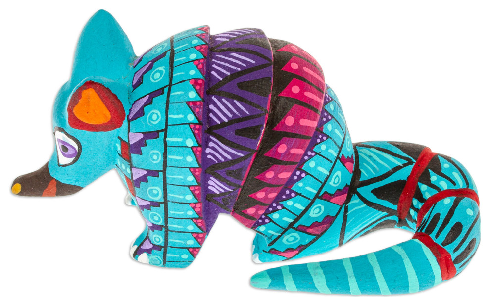 Novica Handmade MexicoS Protector Wood Alebrije Figurine - Contemporary ...