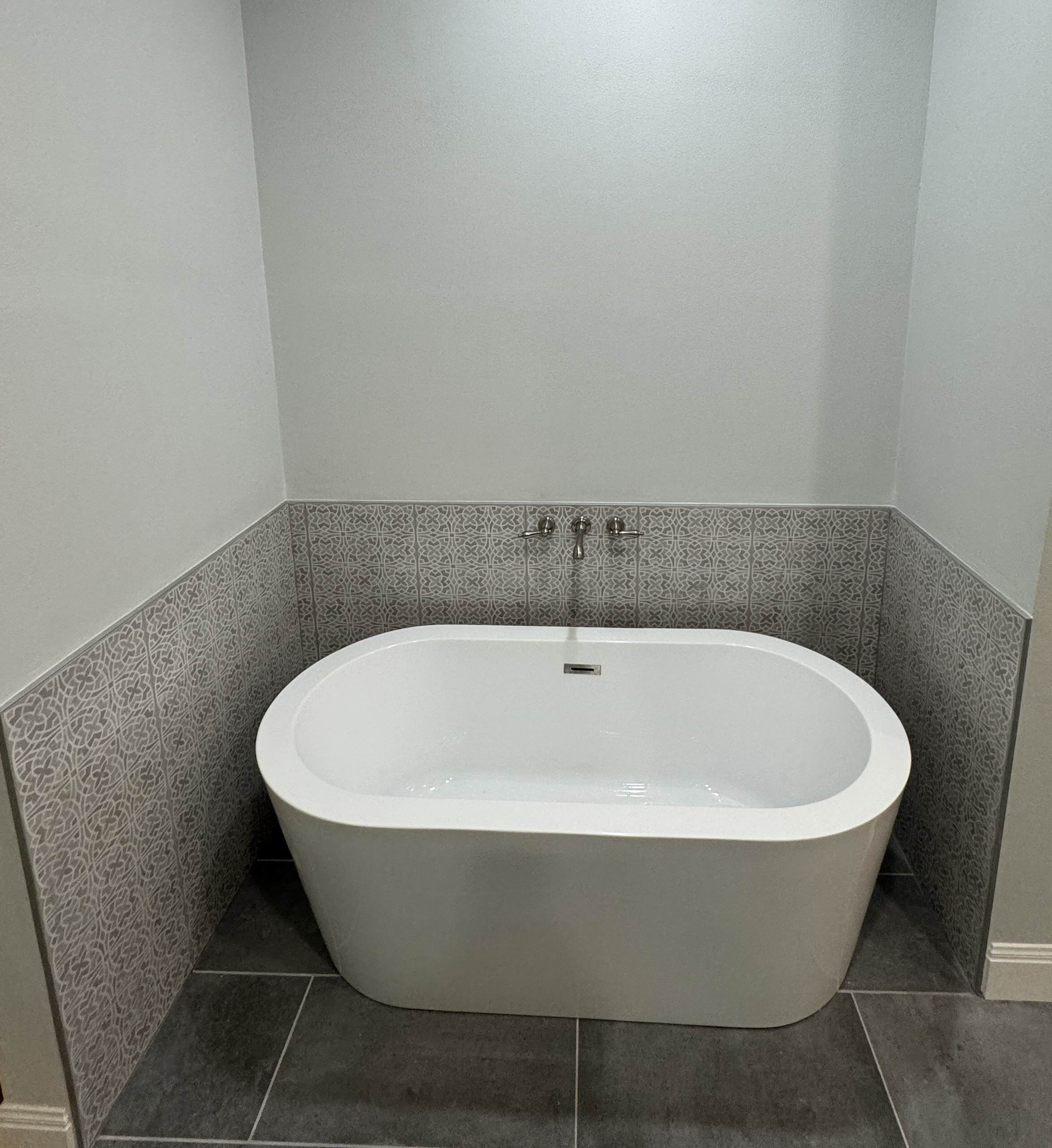 Contemporary Master Bathroom Remodeling in Houston, TX