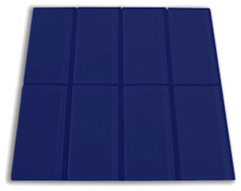 Cobalt Gl Subway Tile Modern By Outlet Cobalt Gl Subway Tile Sample
