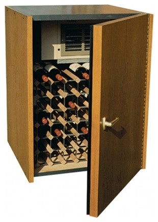 VINO-114-U 80 Bottle Wine Cellar Cooler with 80 Bottle Capacity  Unfinished