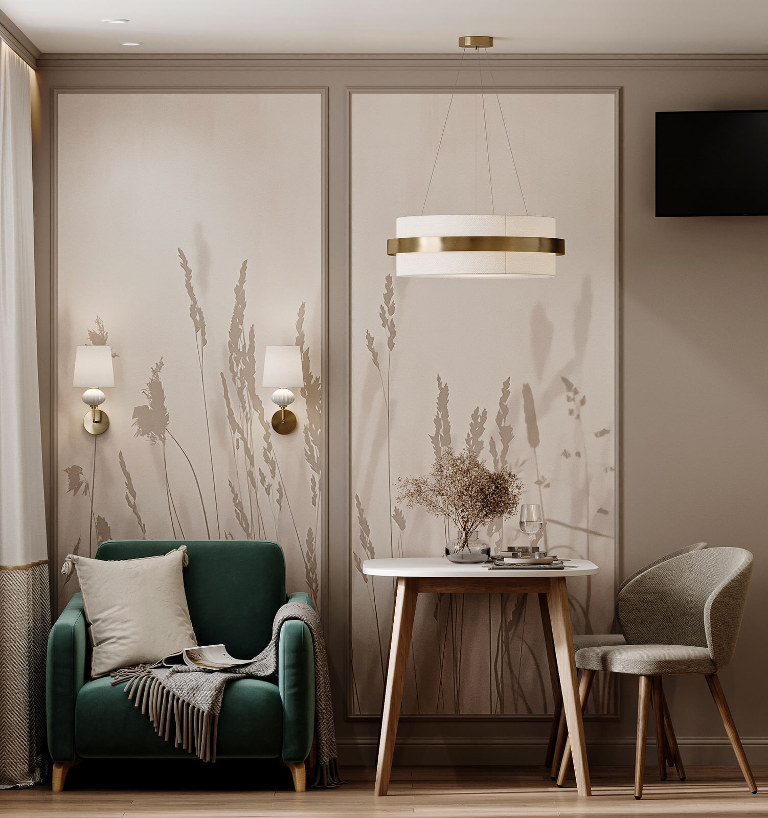 Интерьер квартиры в ЖК "Все свои"