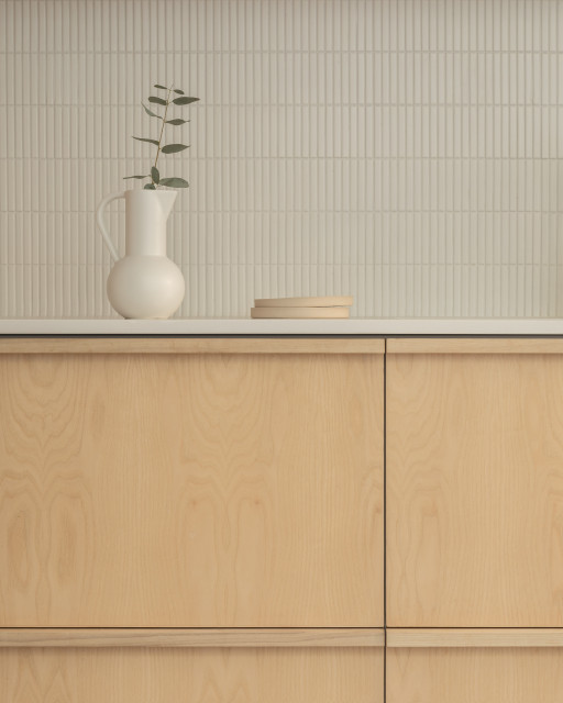 Hackney Timber House Extension scandinavian-kitchen