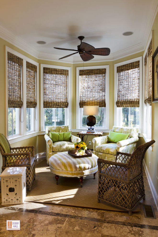 Daufuskie Island for Debby Hall Interior Design - Beach Style - Sunroom ...