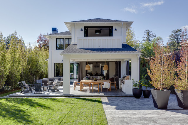 Mill Valley Modern Barn klassisch-modern-haeuser