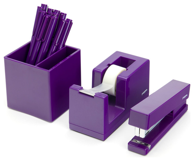 Starter Desk Set, Purple