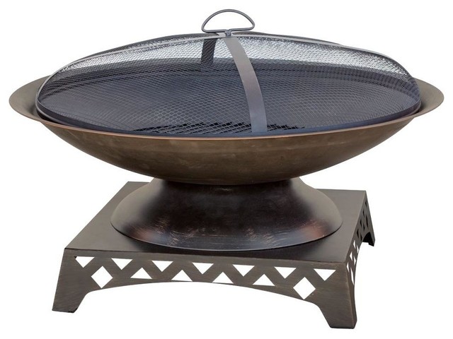 Blue Rhino Outdoor Wood Burning Fireplace Transitional Fire Pits Blue Rhino Outdoor Wood Burning Fireplace Transitional Fire Pits By Varouj Appliances