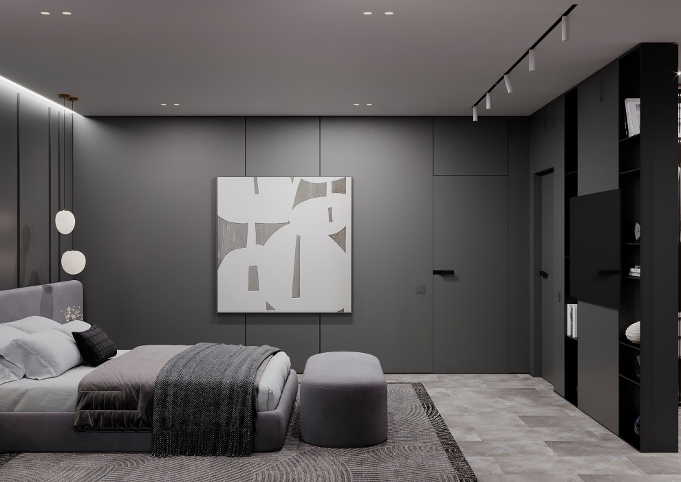 Спальня для молодой девушки ЖК "Лесопарковый", г.Челябинск