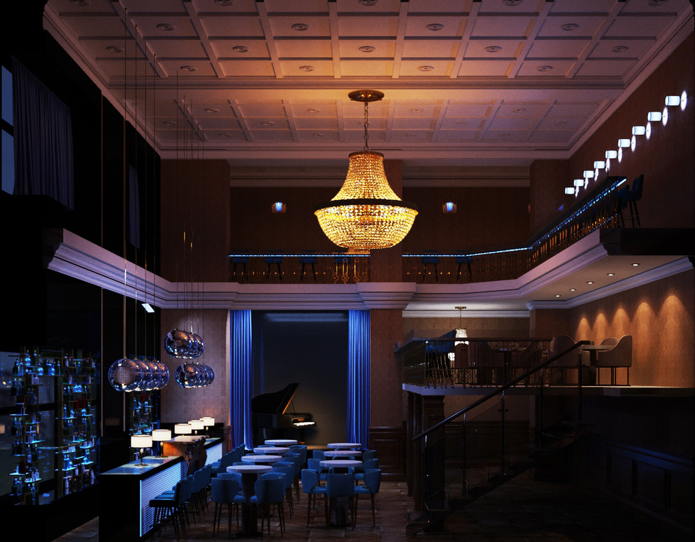 Дизайн интерьера ночного клуба "Apollo" в г. Оренбурге