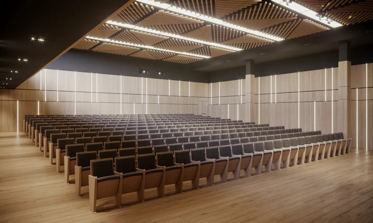 Проект актового зала для бизнес центра