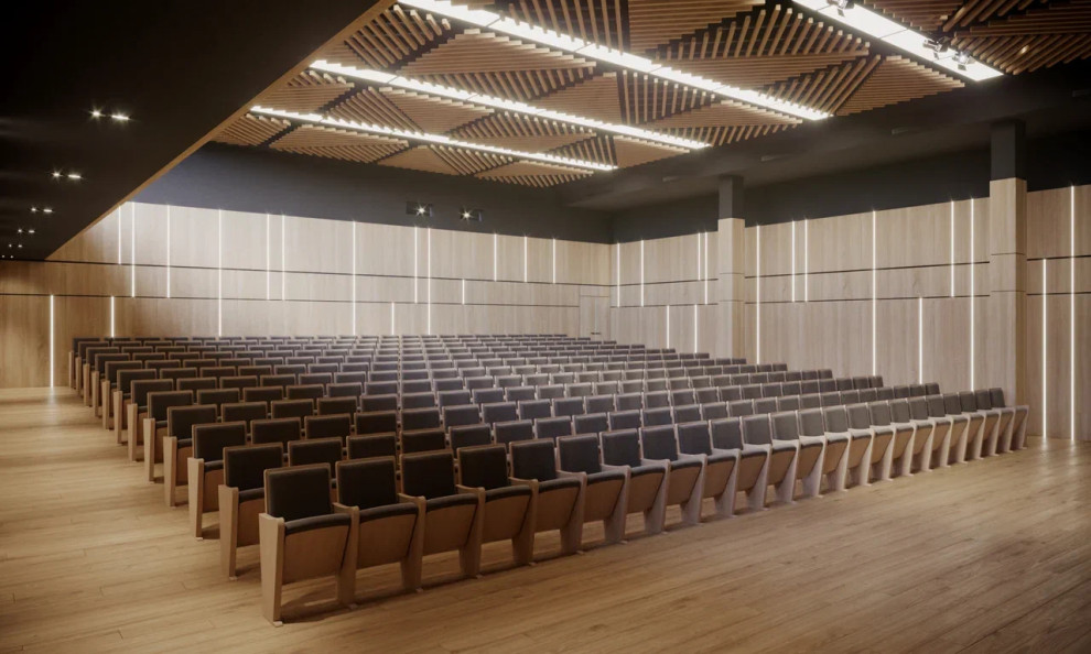 Проект актового зала для бизнес центра