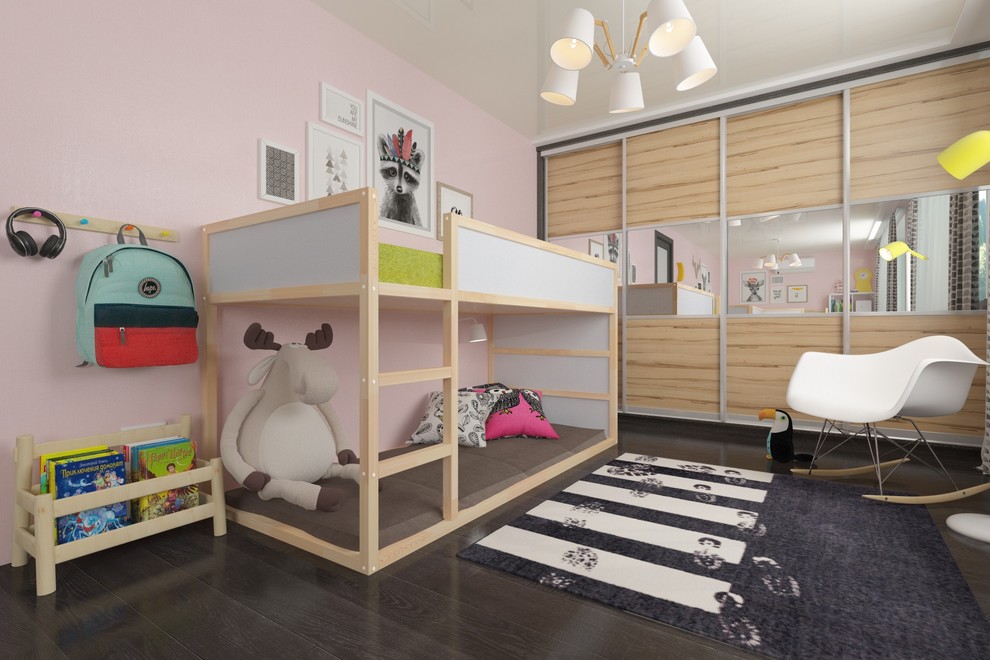 Детская комната для трех ребят