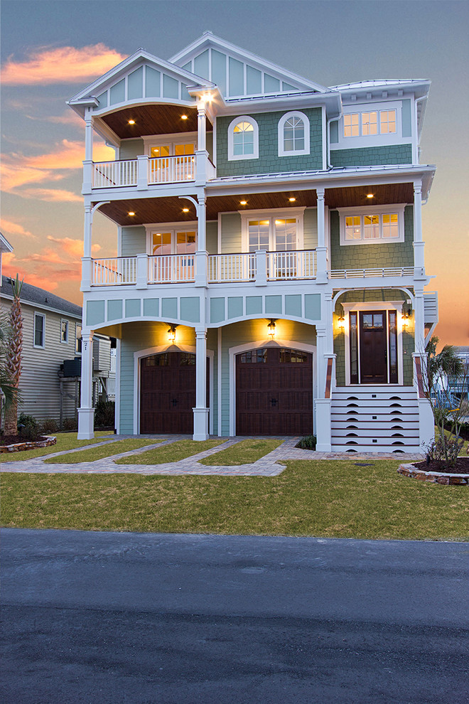 Photo of a beach style exterior in Other.