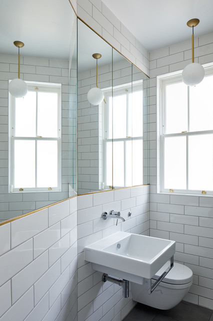 Long House contemporary-bathroom