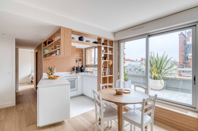 45 m2 contemporary-kitchen