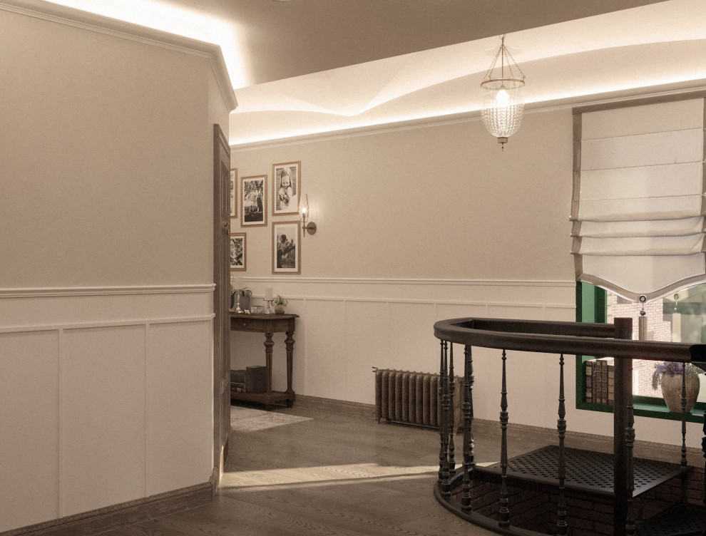 Дом в стиле "Русский лофт"