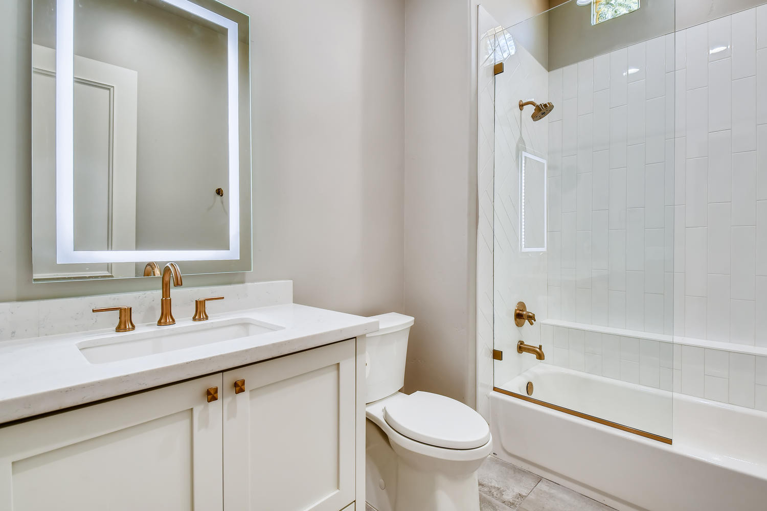 White Lewine Bathroom