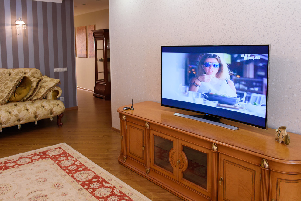 Рыбы в воде. Проект квартиры на Хорошевском шоссе.