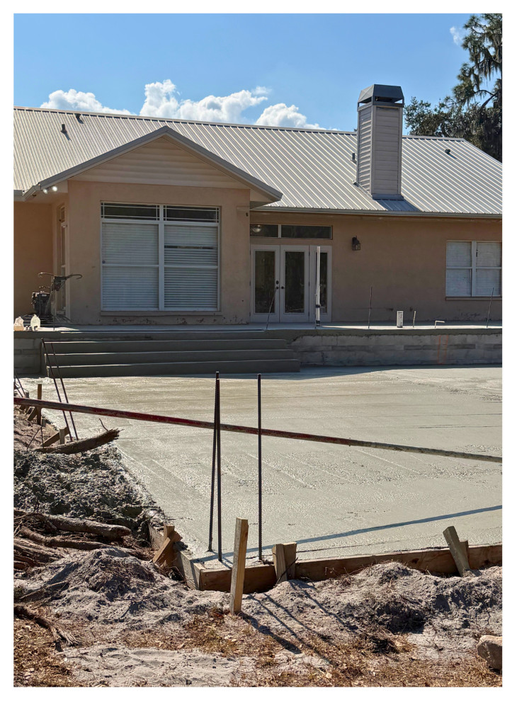 Project Spotlight: Residential Addition — 3 Car Garage + Covered Rear Porch Shel