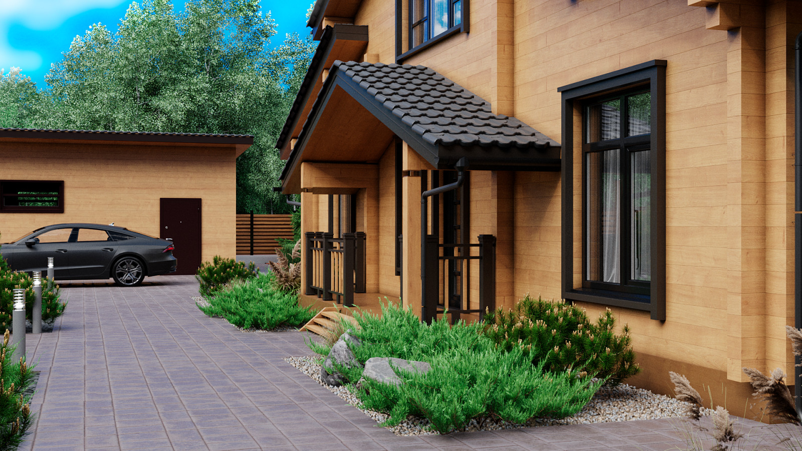 Ландшафт участка в г.Среднеуральск