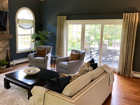 Blue Family room