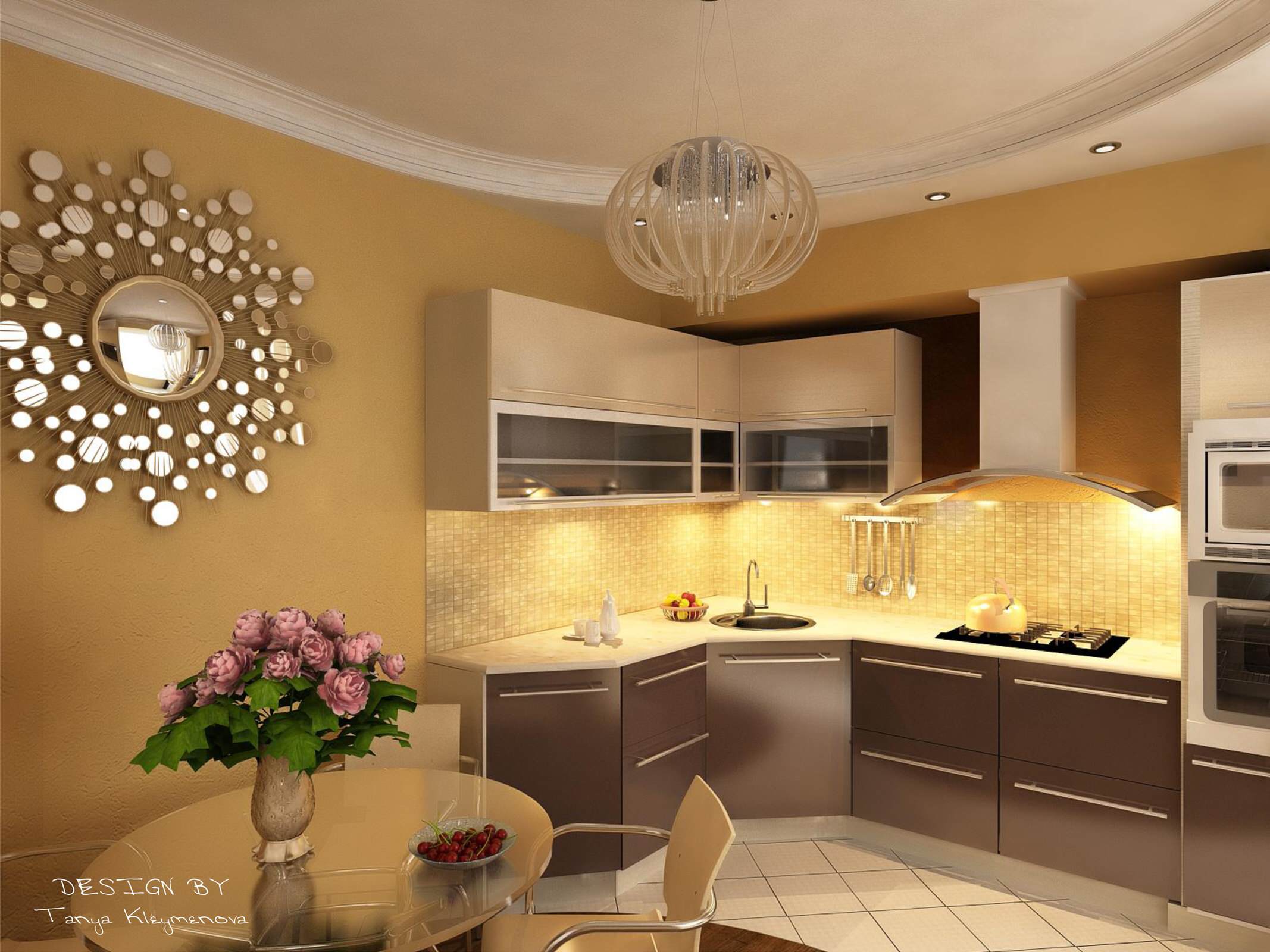 Теплый интерьер для теплых людей