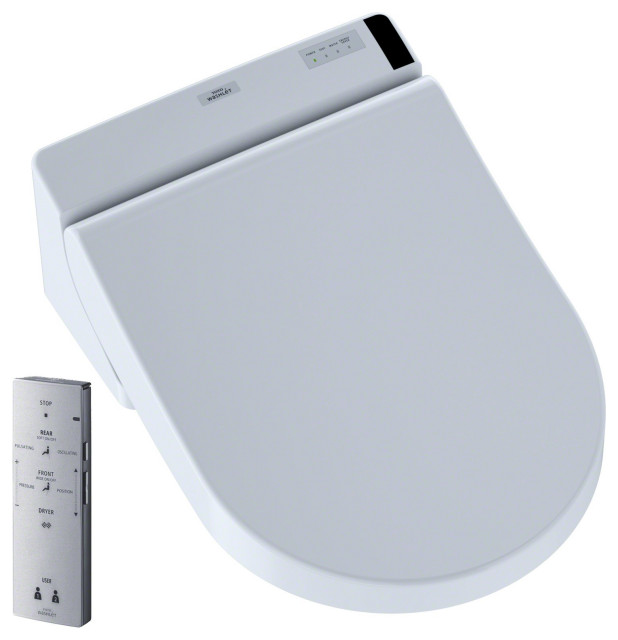 TOTO C200 WASHLET+ Ready Bidet Toilet DShape Bidet Toilet Seat, Cotton