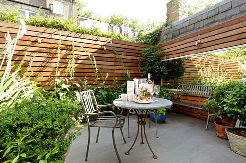 contemporain terrasse et patio -