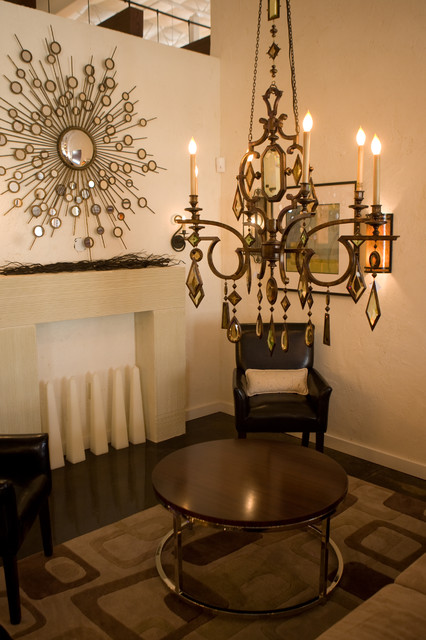 light by Design Projects eclectic-living-room