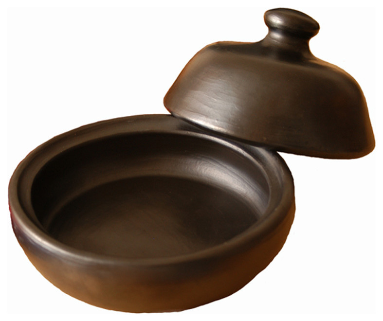 Ancient Cookware, Chamba Clay Garlic Roaster