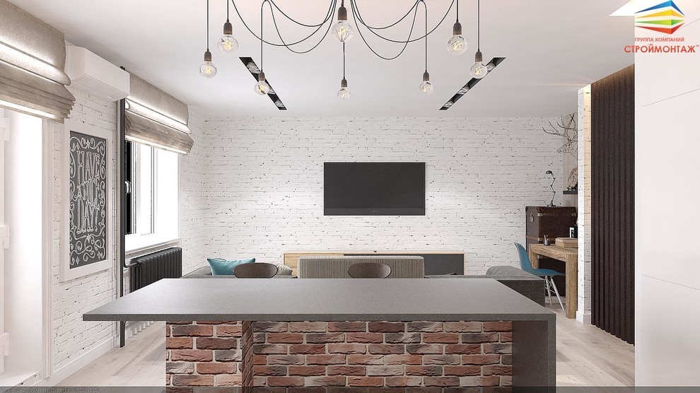 Ремонт квартиры в урбанистическом стиле