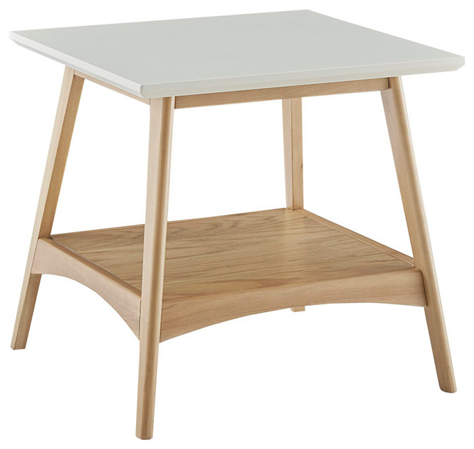 Madison Park Parker MidCentury Modern Natural Wood Accent Table