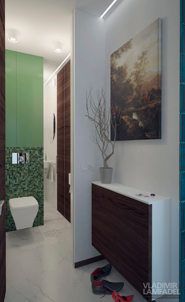 Uno mattina nebbiosa a Milano