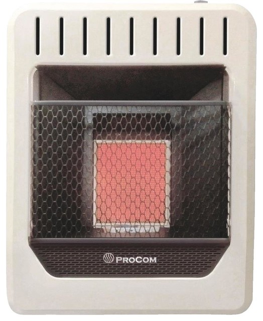 10000 BTU Infr Ng Wall Heater MN1PHG Contemporary Space