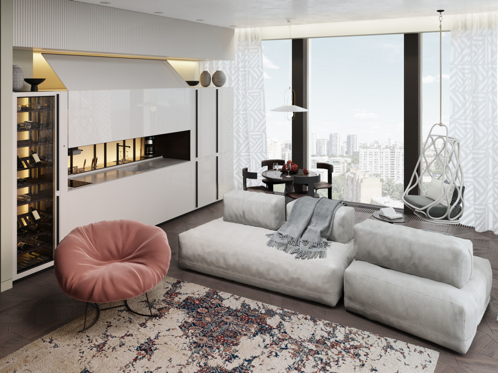 кухня-гостиная