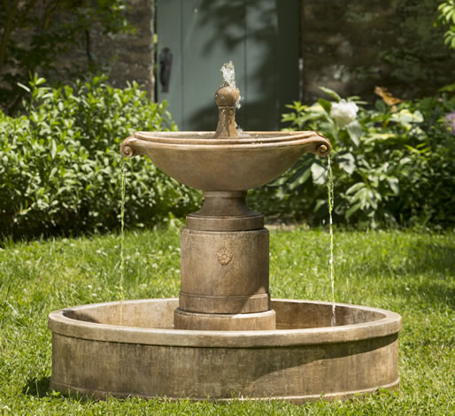 Cast Stone Outdoor Fountains