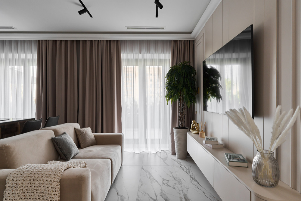 Евро 4-комнатная квартира 130 кв/м с террасой в ЖК «D1»