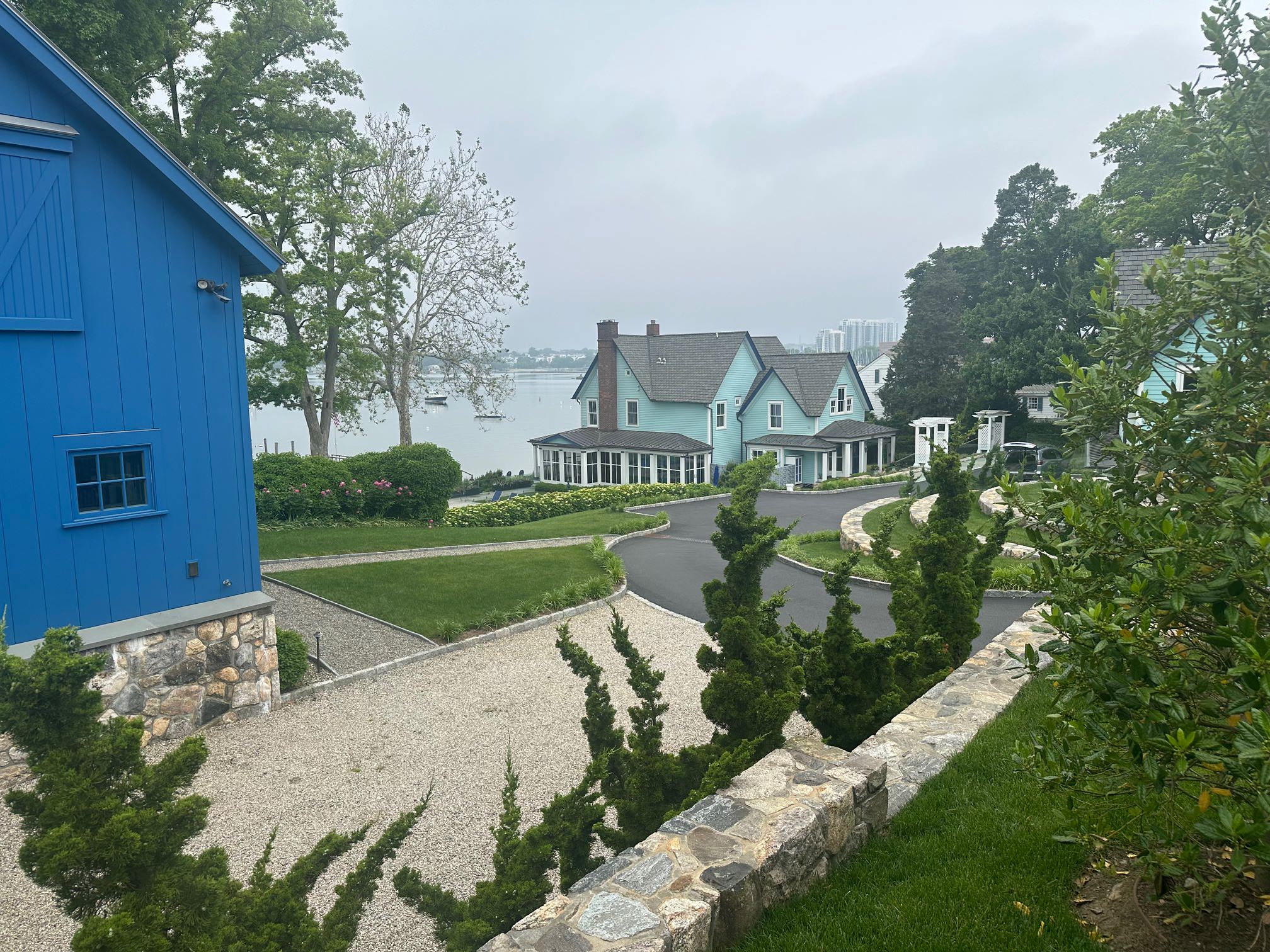 Estate on Shappan Point in Ct Maintained by Peter Atkins and Associates. We have just started to plant a pollinator gardens. Property planted with large quantiles of Peonies, hydrangeas, perennials, b