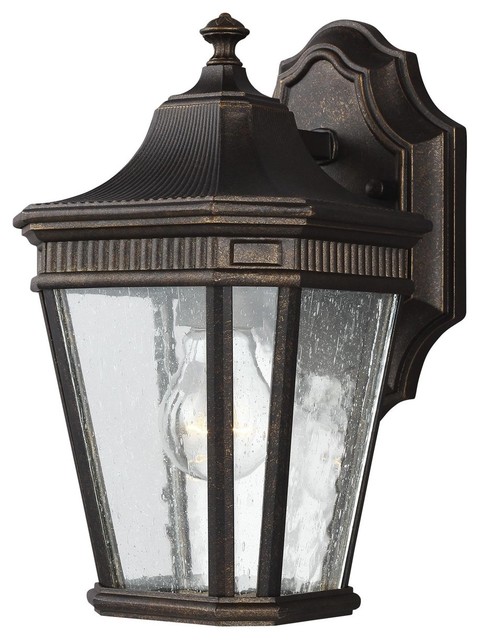 Feiss Cotswold Lane 1 Light Outdoor Wall Lantern Grecian Bronze Feiss Cotswold Lane 1 Light Outdoor Wall Lantern Grecian Bronze