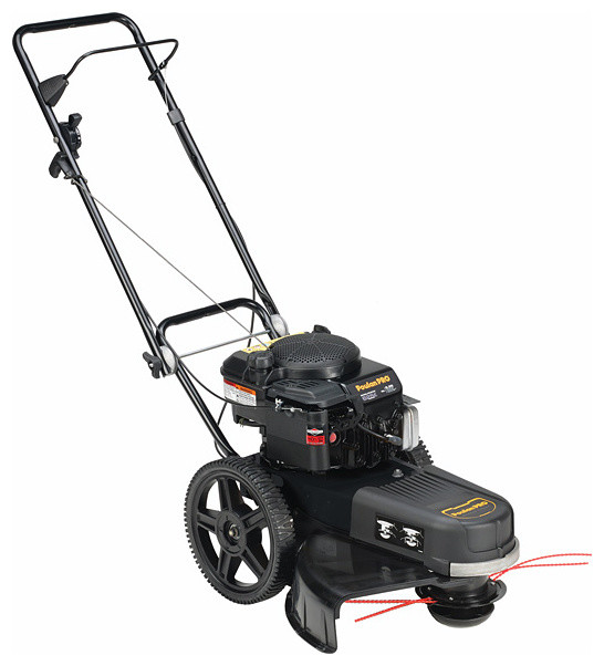 Poulan Pro Wheeled Weed Trimmer Traditional Outdoor Power Equipment