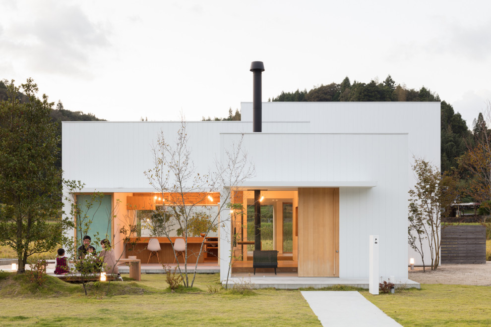 Пример оригинального дизайна: дом в стиле модернизм